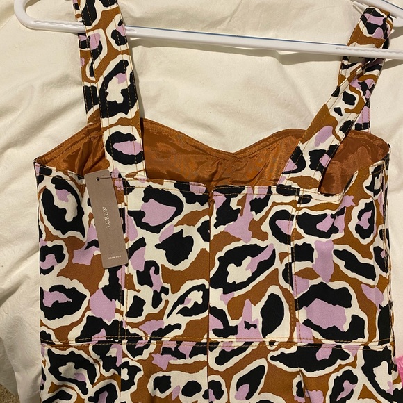 NWT Jcrew Cheetah Dress - Picture 2 of 2